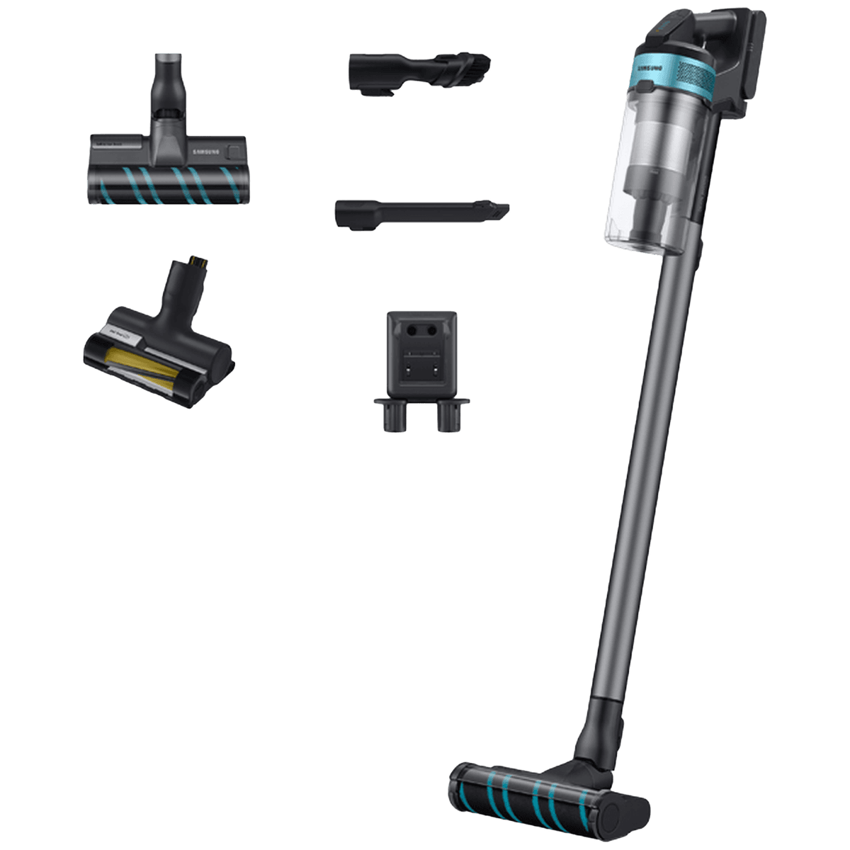 SAMSUNG Jet 75E Care - Steelstofzuiger - Accuduur 60 min - Teal Mint — afbeelding 1