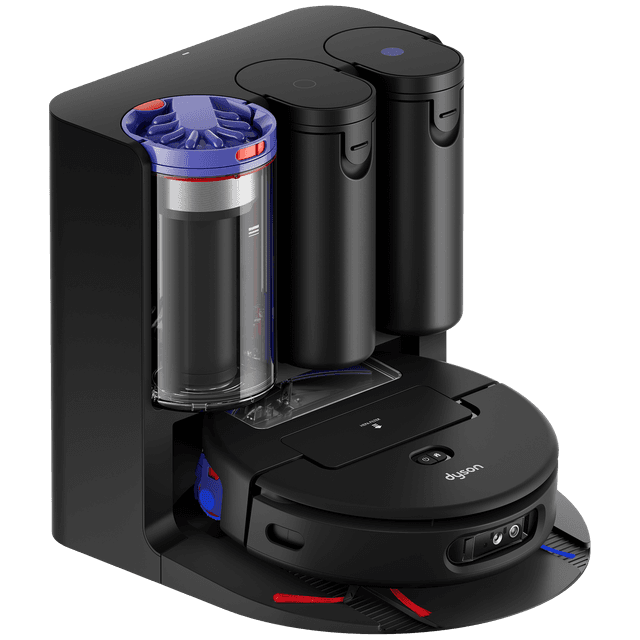 DYSON Robot Spot + Scrub Ai - Robotstofzuiger - Met Dweilfunctie - Zwart/blauw