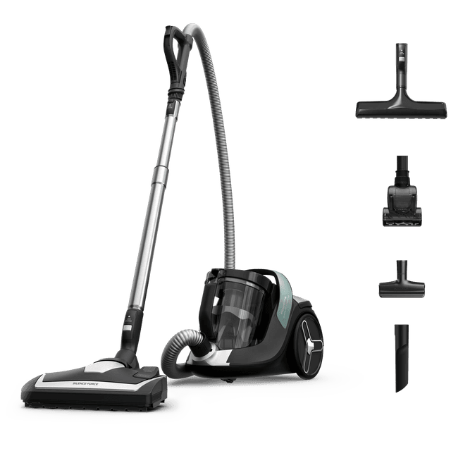ROWENTA Silence Force Cyclonic 8 RO7C52 - Stofzuiger - Met Zakloze technologie - Zwart, Eucalyptus