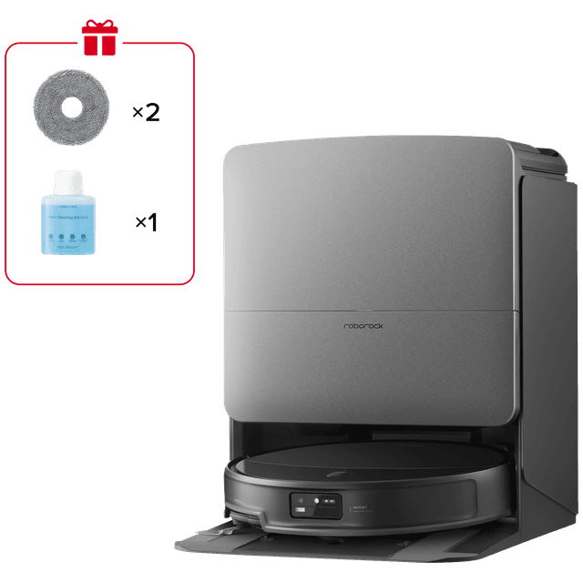 ROBOROCK Saros 20X - Robotstofzuiger - Met Dweilfunctie - 36000 Pa - Black