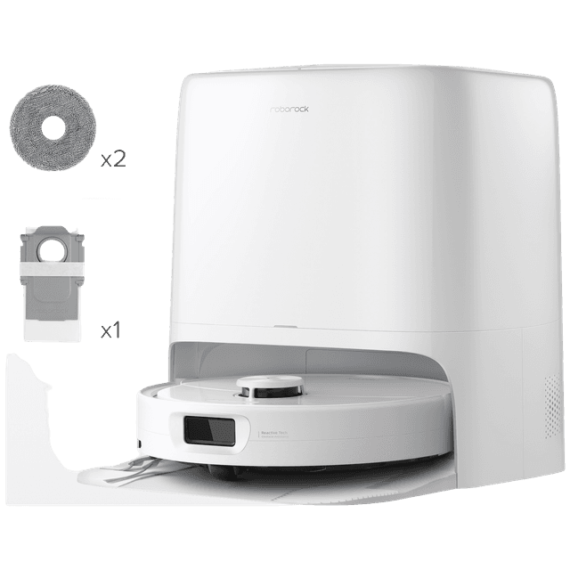 ROBOROCK Qrevo 2 ProX - Robotstofzuiger - Met Dweilfunctie - 25000 Pa - White