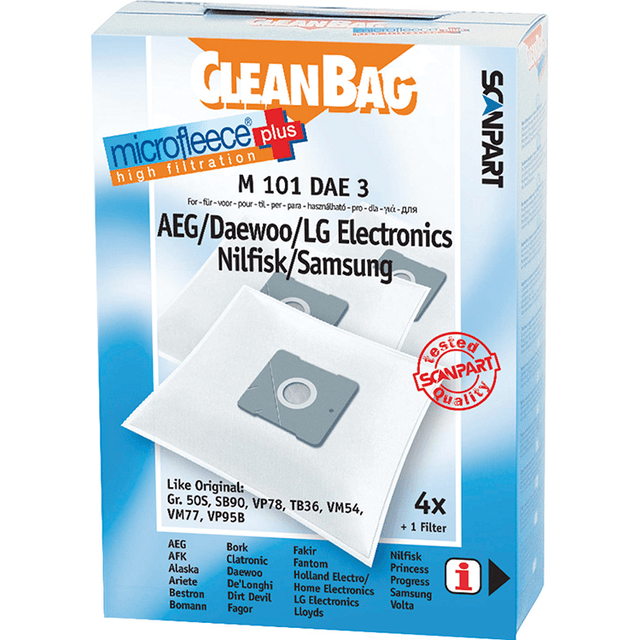 SCANPART M101DAE3 MicroFleece+ Deawoo SB90