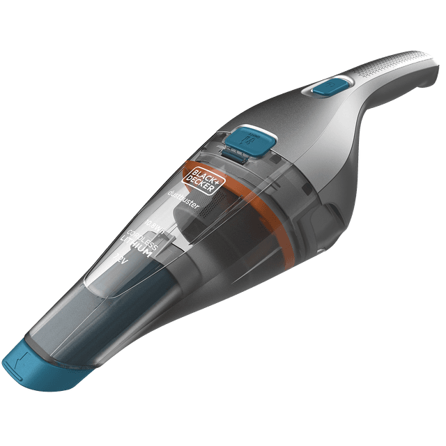 BLACK+DECKER NVC215WA-QW - Kruimelzuiger - Accuduur 9.5 min - Max zuigvermogen 5,4 W - Grijs