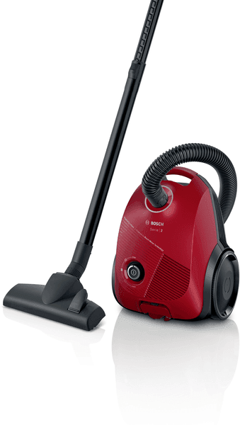 BOSCH BGLS2RD1 Serie 2 - Stofzuiger met zak - Rood