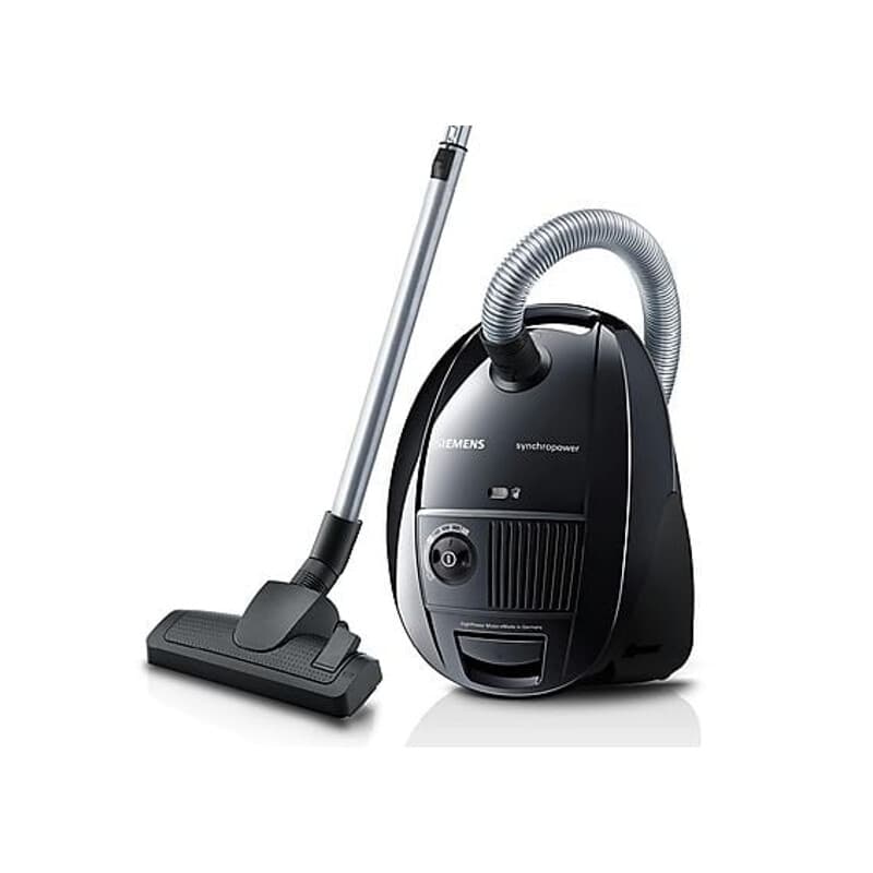 Siemens VS06A212 stofzuiger zwart — afbeelding 1