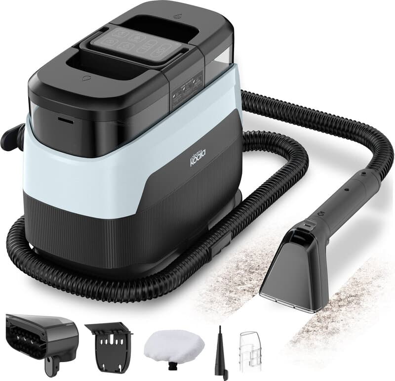 Clean Koala tapijtreiniger Multi Heat - rechtopstaande tapijtreiniger - verwarmde reinigingsfunctie - diepe vlekverwijdering - grote capaciteit — afbeelding 1