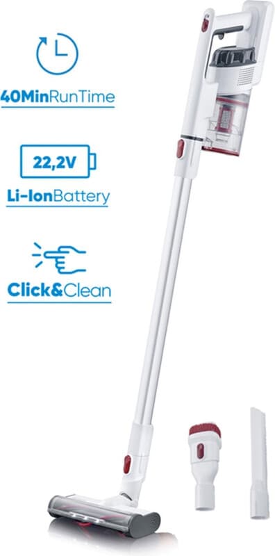 Severin HV 7152 draadloze 2-in-1 steel- en handstofzuiger