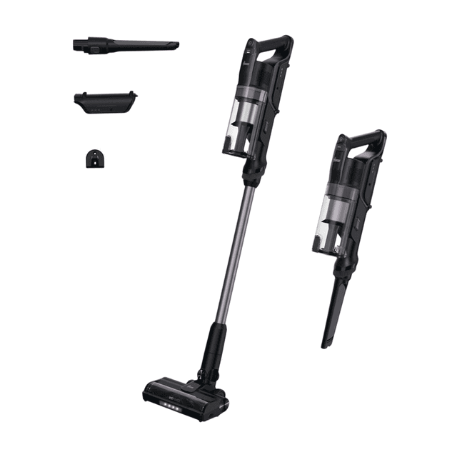 Hoover | HF1 Plus draadloze stofzuiger voor thuis met universele vloermondstuk, anti-verdraai borstel, 45 min looptijd, Quick Park & Go-modus, led-verlichting (HF1P10H)