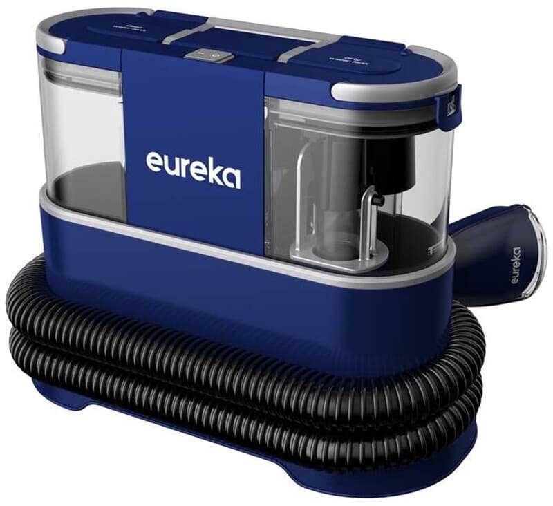 Eureka NEY100 Draagbare Tapijtreiniger - 50,7 oz-reservoir, 16 ft netsnoer, 5,5 ft slang - Blauw — afbeelding 1