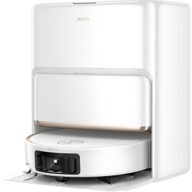 MOVA Z60 Ultra Roller Complete robotstofzuiger met HydroForce-dweilfunctie, AutoShield-technologie, LiftPro-chassis en StepMaster 2.0-systeem, zuigkracht van 28.000 Pa, dweilen met DuoSolution-systeem