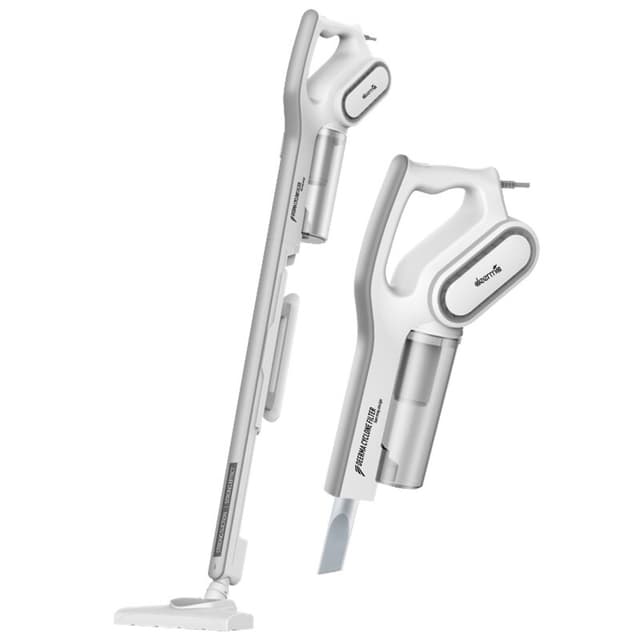 Deerma DX700, Bedrade 3-in-1 Handstofzuiger, 600 W Zuigkracht, 15 kPa, 2,2 kg Lichtgewicht Behuizing, 180° Flexibel Draaibaar Vloerborstel, HEPA Hoogrendement Filtratie, Zakloos & Zichtbaar Stofreservoir, Beperkt Tijdsoffer