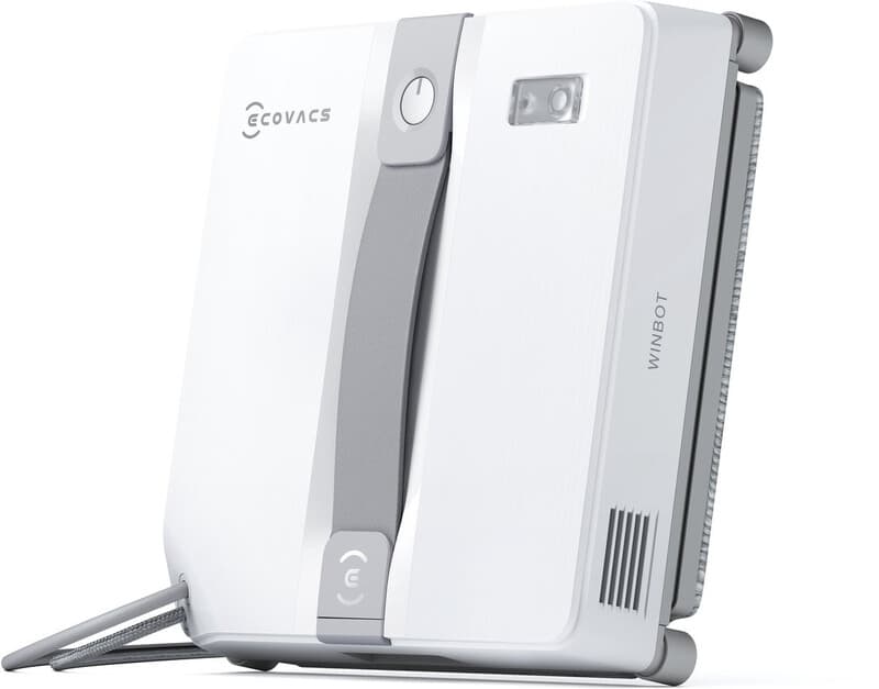 ECOVACS WINBOT MINI - meest compacte robotreiniger - slank, krachtig, past op smalle ramen, grijs — afbeelding 1