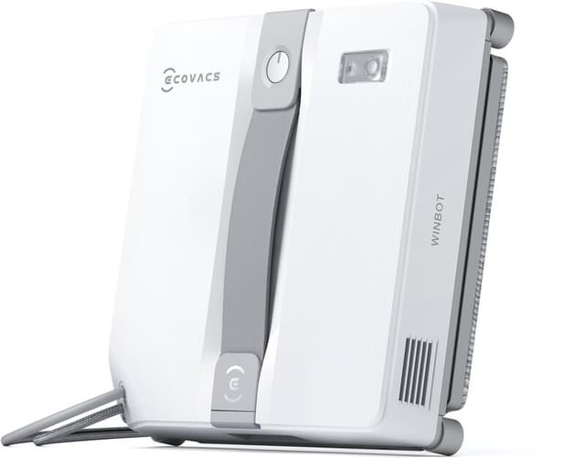 ECOVACS WINBOT MINI - meest compacte robotreiniger - slank, krachtig, past op smalle ramen, grijs