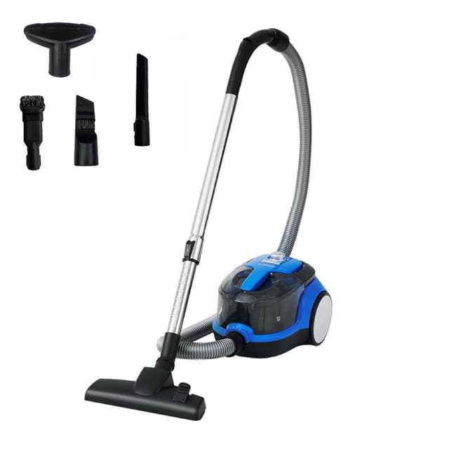 ochama bekabelde multifunctionele stofzuiger, 800W hoog vermogen, 17,5kPa sterke zuigkracht, 1,1L stofbak, meerdere borstels, automatische kabelopwinder, wasbare afneembare filter, staande stofzuiger voor thuis