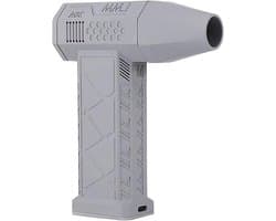 Krachtige Luchtblazer - Mini Turbo Fan - Stof Verwijderen - 130.000 RPM - 143 x 93 mm - Grijs