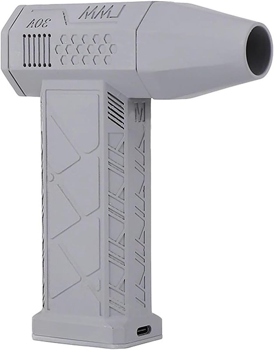 Krachtige Luchtblazer - Mini Turbo Fan - Stof Verwijderen - 130.000 RPM - 143 x 93 mm - Grijs — afbeelding 1