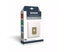 SQOON Stofzuigerzak Bosch/Siemens Type K doos a 4 stuks