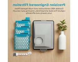 Vervangingsfilterset voor stofzuigers met HEPA-fijnstoffilter, AirClean-filters en reinigingsborstel, geschikt voor optimale luchtkwaliteit en allergieën