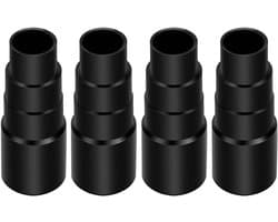 4-delige stofzuigeradapter, adapter Geschikt voor stofafzuigslang, vierlaagse adapter