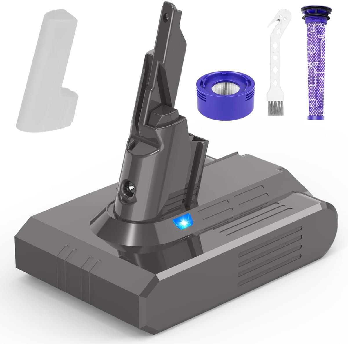 Omgoods - Vervangbare Lithium-ion Accu voor Dyson V7 Stofzuiger — afbeelding 1