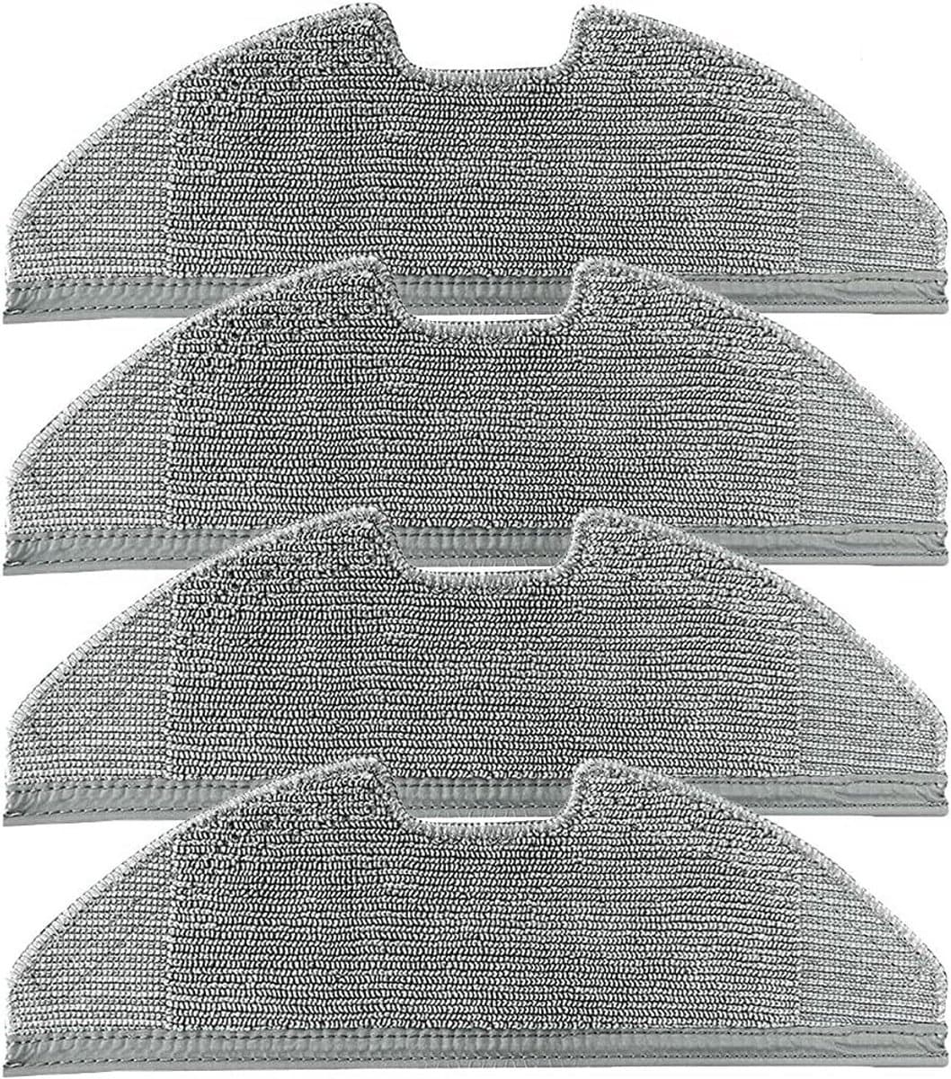 Set van 4 microvezel dweilpads geschikt voor de Eufy RoboVac G10 G30 hybride stofzuiger — afbeelding 1