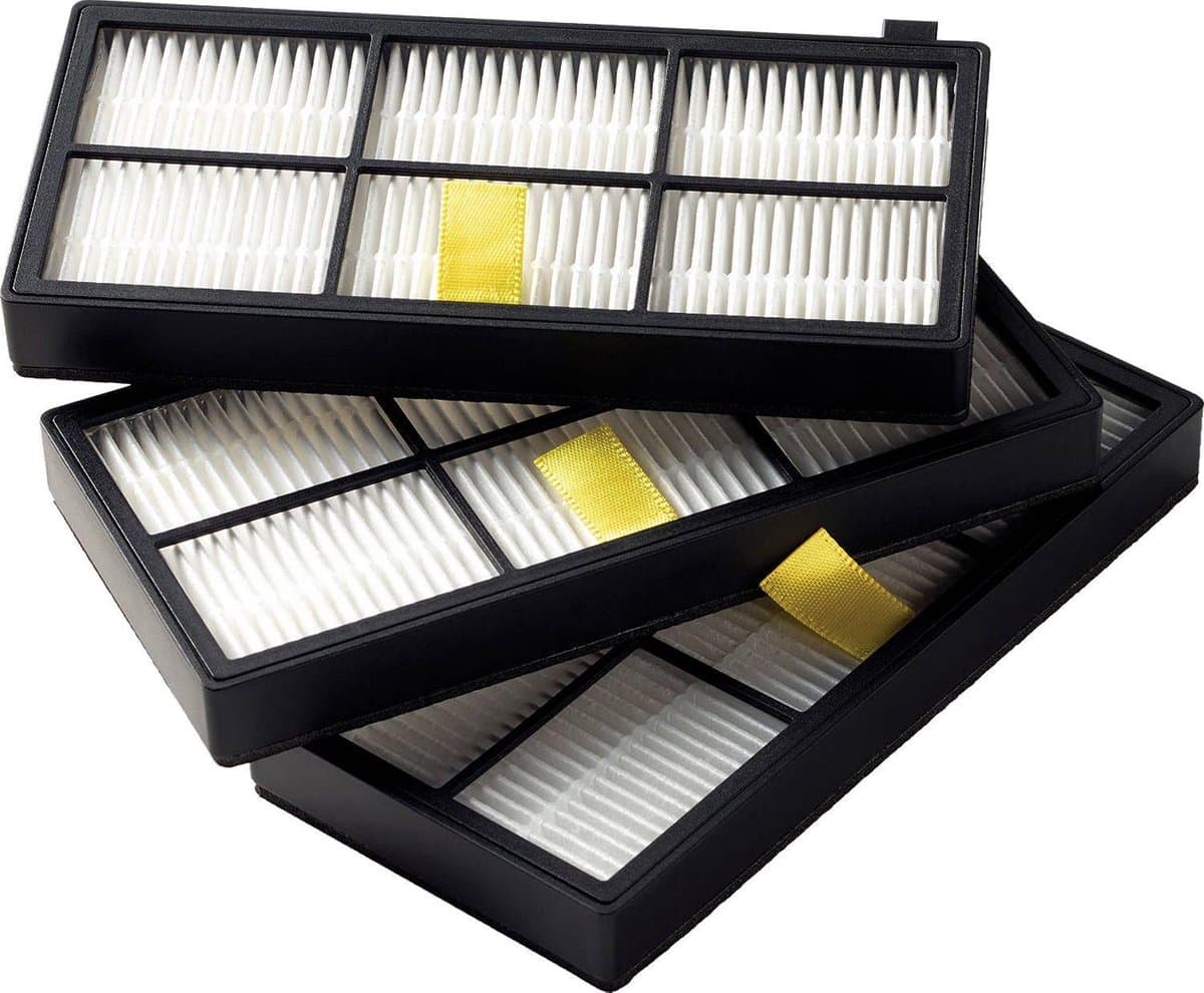 Originele Set Hoogefficiënt AeroForce Filters voor de iRobot Roomba 800 en 900 Serie (3 Stuks) — afbeelding 1