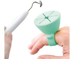 Vinyl Afvalverzamelaar - Plotter Accessoires - Hobby Projecten - Zuignap Bodem - 2 Stuks - Groen