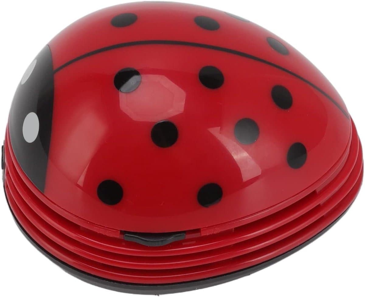 Mini Stofzuiger - Desktop Reiniger - Bureau Opruimen - Stille Werking - Compact Formaat - Lieveheersbeestje — afbeelding 1