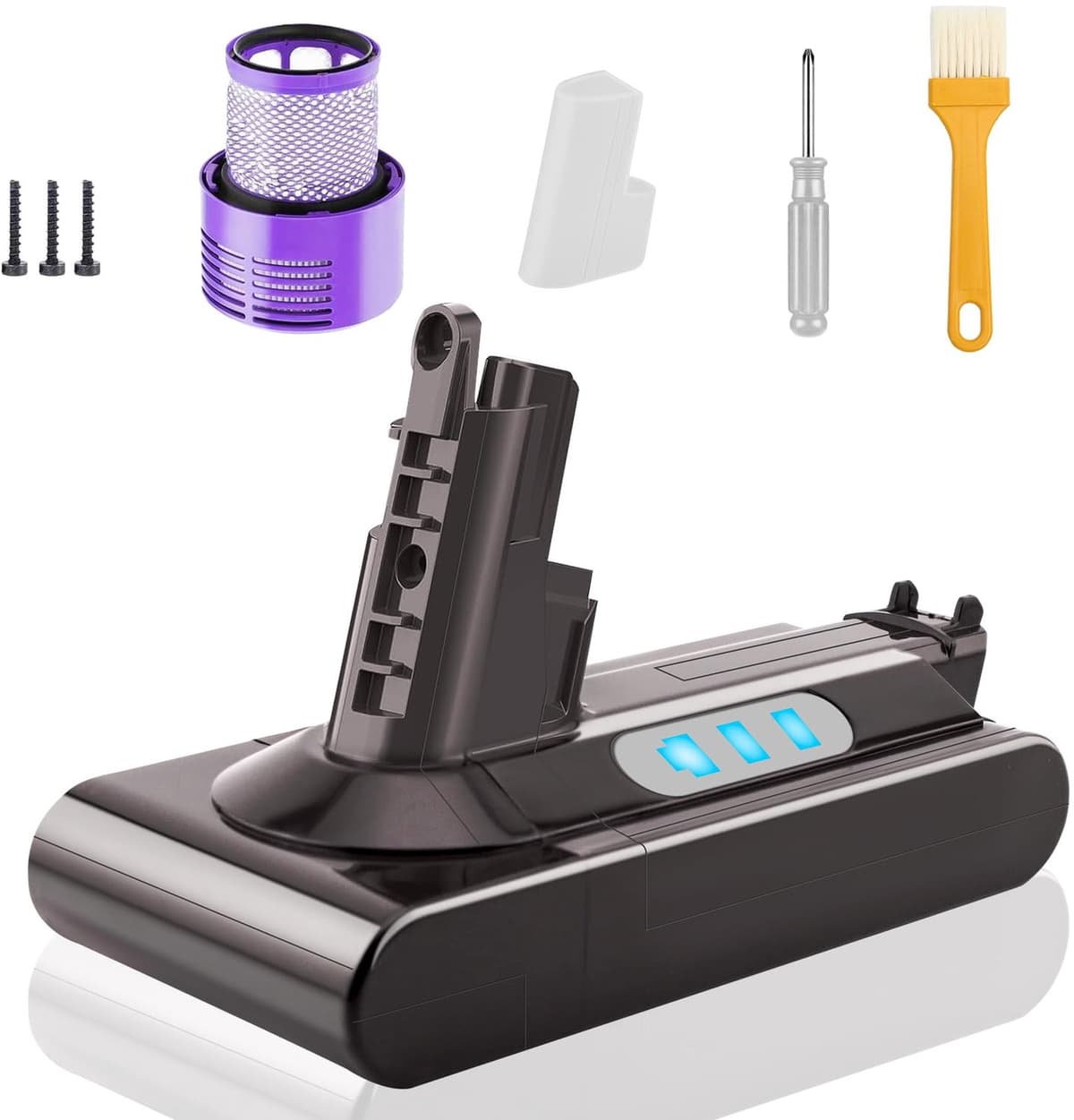 Vervangingsaccu voor Dyson V10 met Accessoires — afbeelding 1