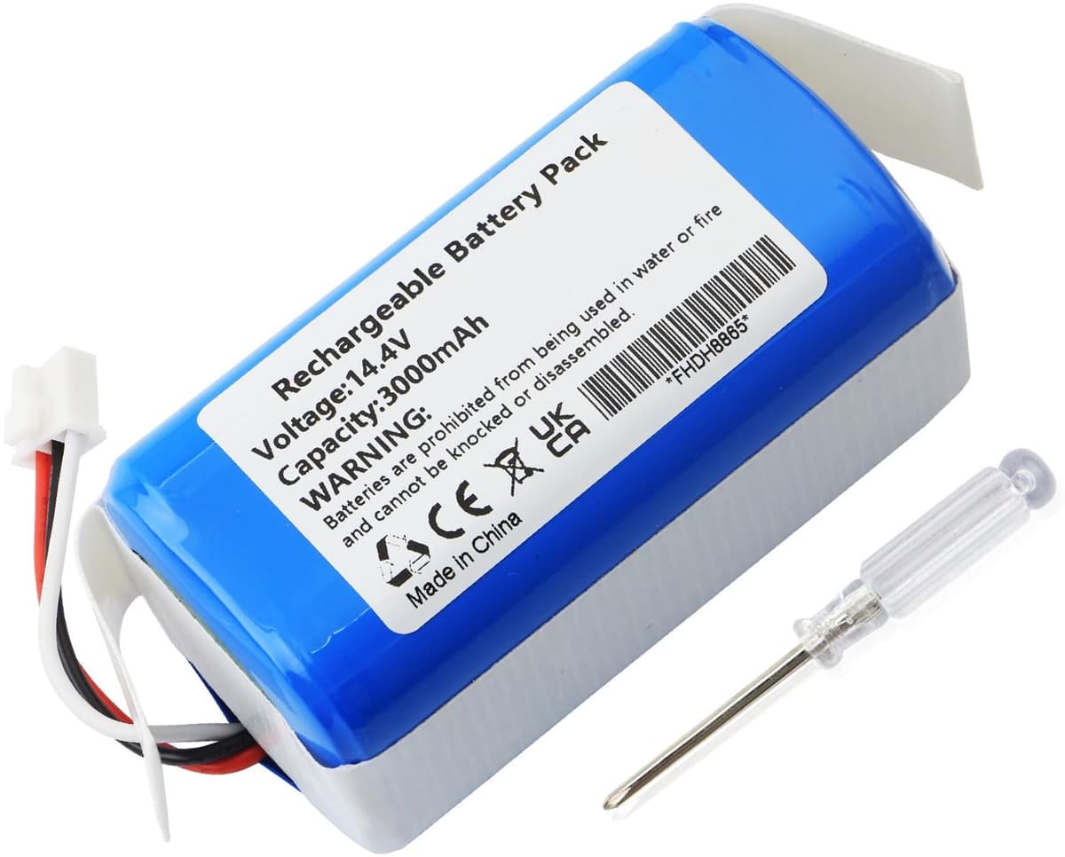 Vervangende stofzuigeraccu - 3000mAh - 14.4V — afbeelding 1