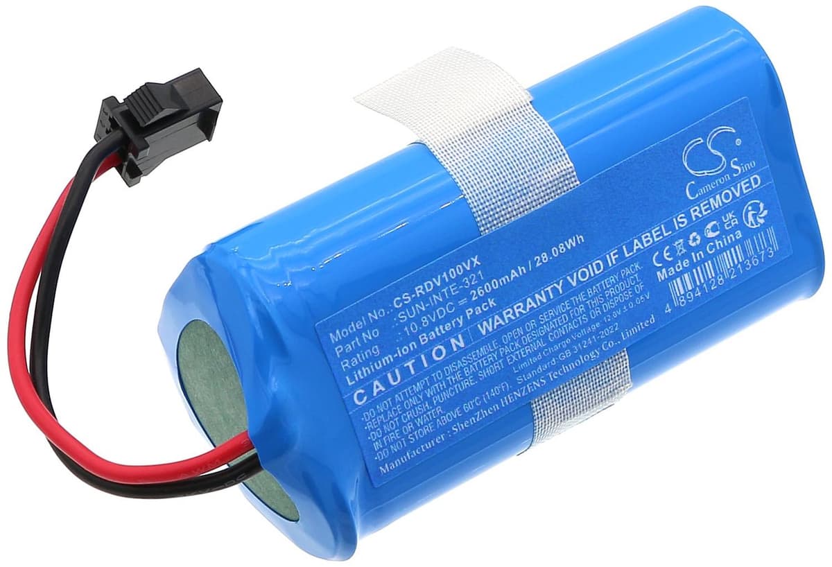 Stofzuigeraccu - 2600mAh - 10.8V - Li-ion — afbeelding 1