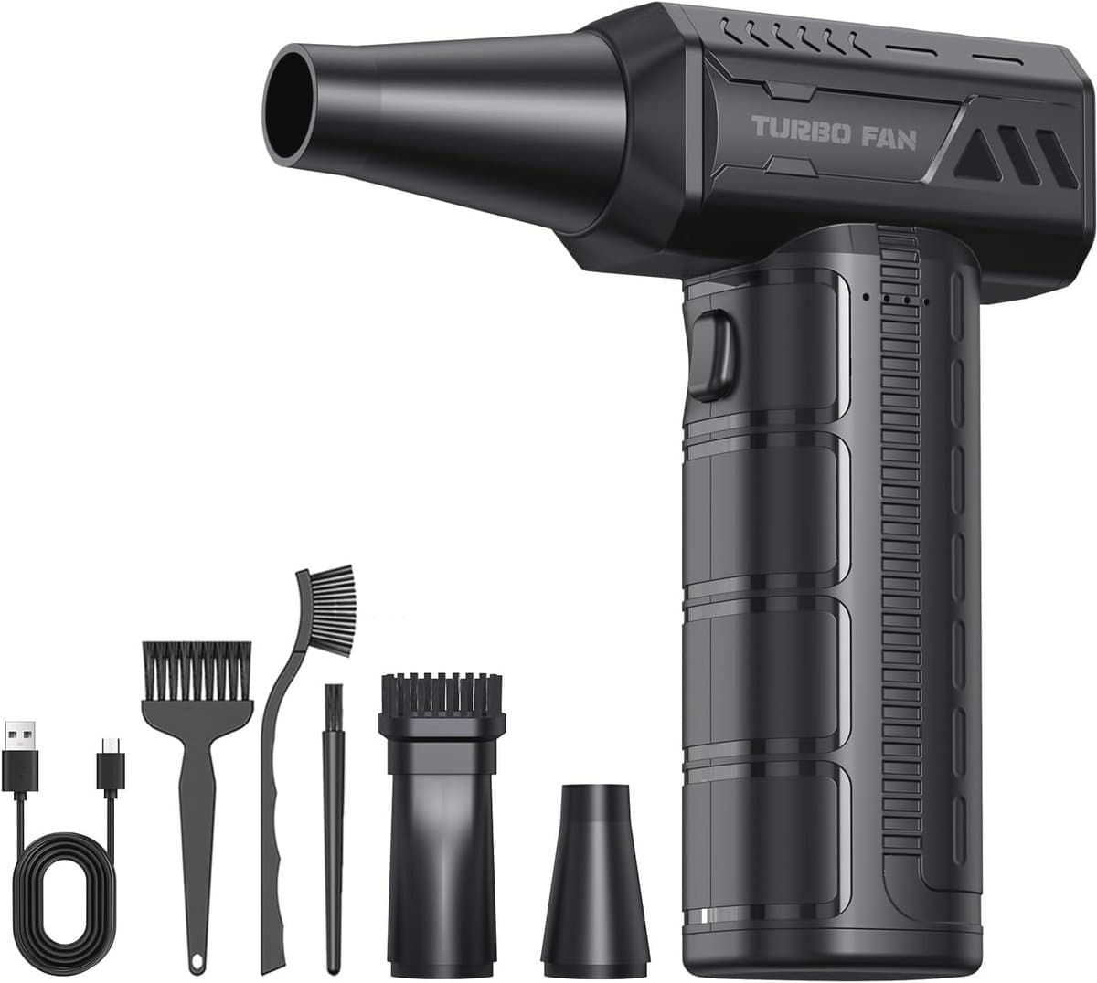Mini Air Blower 300000 RPM - Draadloze Stofzuiger voor Toetsenbord en Auto — afbeelding 1