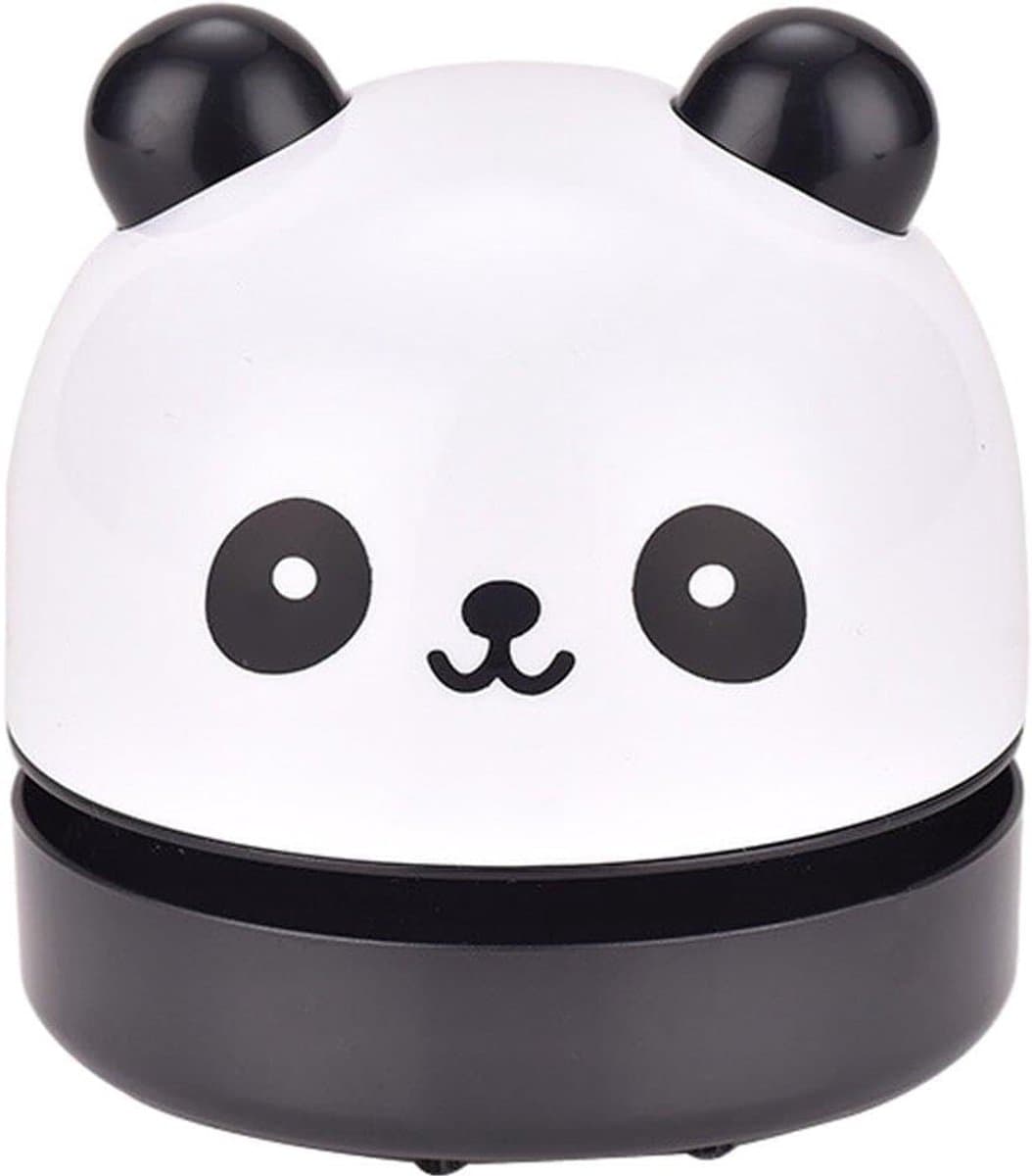 Mini Stofzuiger - Bureau Reiniger - Bureau Opruimen - Sterke Zuigkracht - 5 x 5 cm - Panda — afbeelding 1