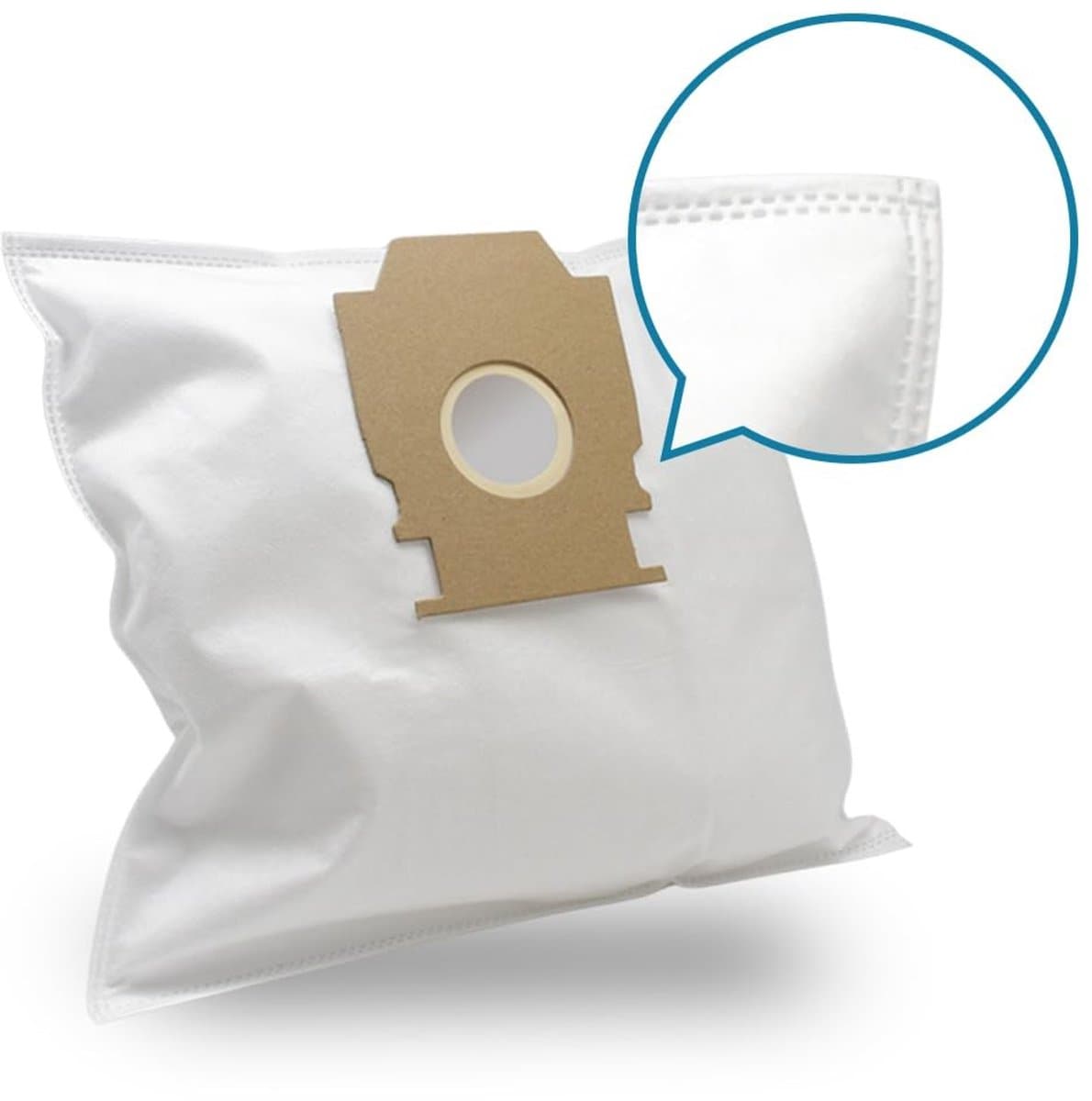 Omgoods - Vervangingszakken voor Stofzuiger - 20 Stuks Miele Guard M1 S8380, SVWF6 Type HS15 — afbeelding 1