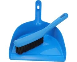 Mini Stoffer en Bezem Set - Kleine Schoonmaakborstel Aanrecht - Bureau Reinigen - Compact en Lichtgewicht