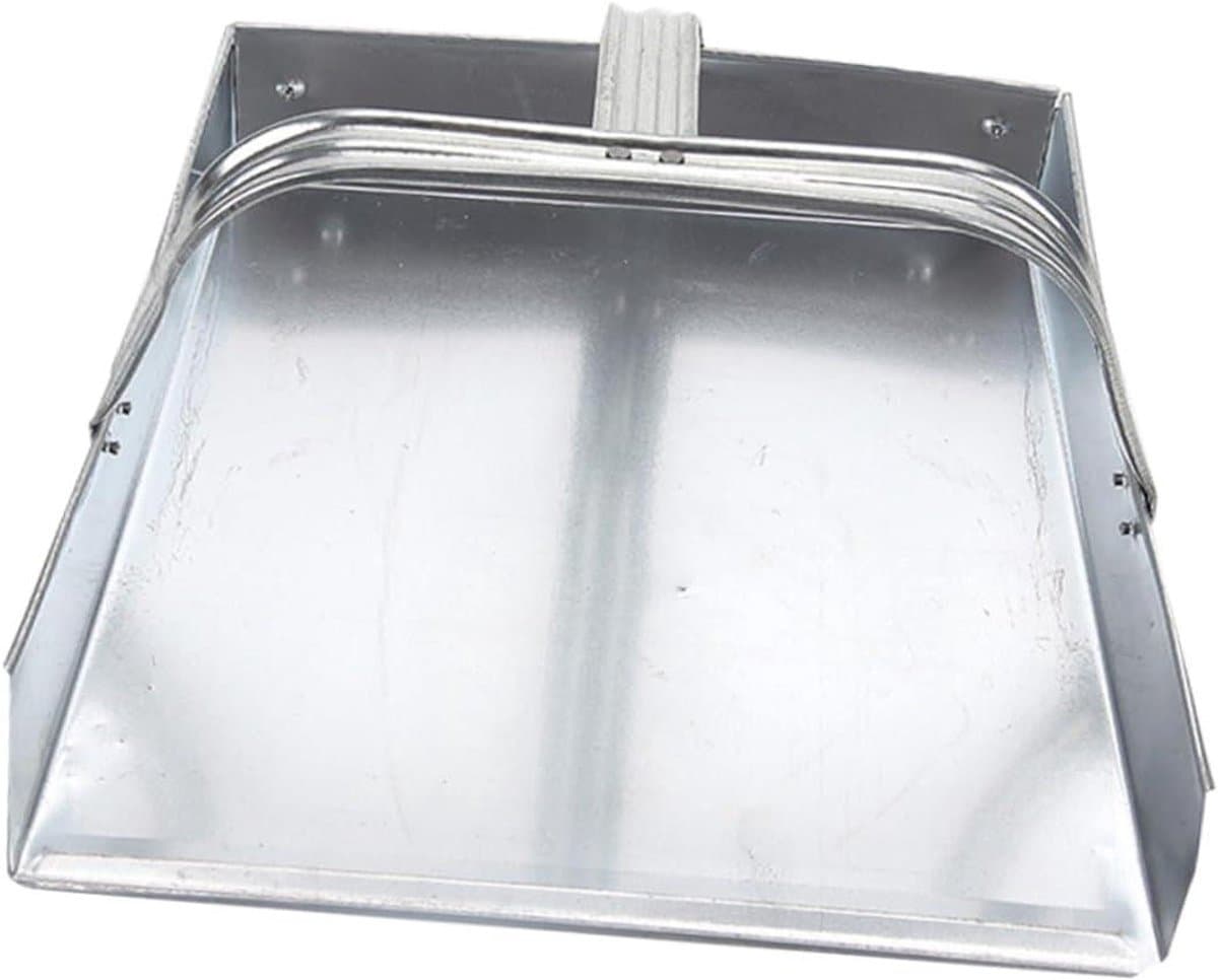Mini Stoffer - Stofblik Tafel - Keuken Schoonmaken - Ligt Plat - 27 cm - Zilver — afbeelding 1