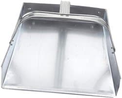 Mini Stoffer - Stofblik Tafel - Keuken Schoonmaken - Ligt Plat - 27 cm - Zilver