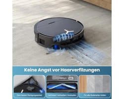17 stuks accessoires voor Ecovacs Deebot X9 Pro Omni/X11 Pro Omni robotstofzuiger, 4 stofzakken, 4 zijborstels, 4 filters, 1 hoofdborstel, 2 dweilen, 1 reinigingsborstel, 1 schroevendraaier .