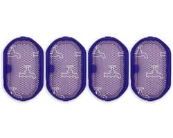 Allecto plus - Set van 4 wasbare pre-filters voor stofzuigers D30, DC31, DC34, DC35, DC44 en DC45 - Hoge kwaliteit en duurzaamheid
