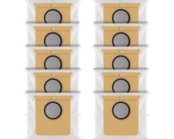 10 stuks stofzakken - Voor Eufy L50 SES en Eufy L60 SES - Voor Eufy stofzuiger filterzakken - Vervangingsonderdelen