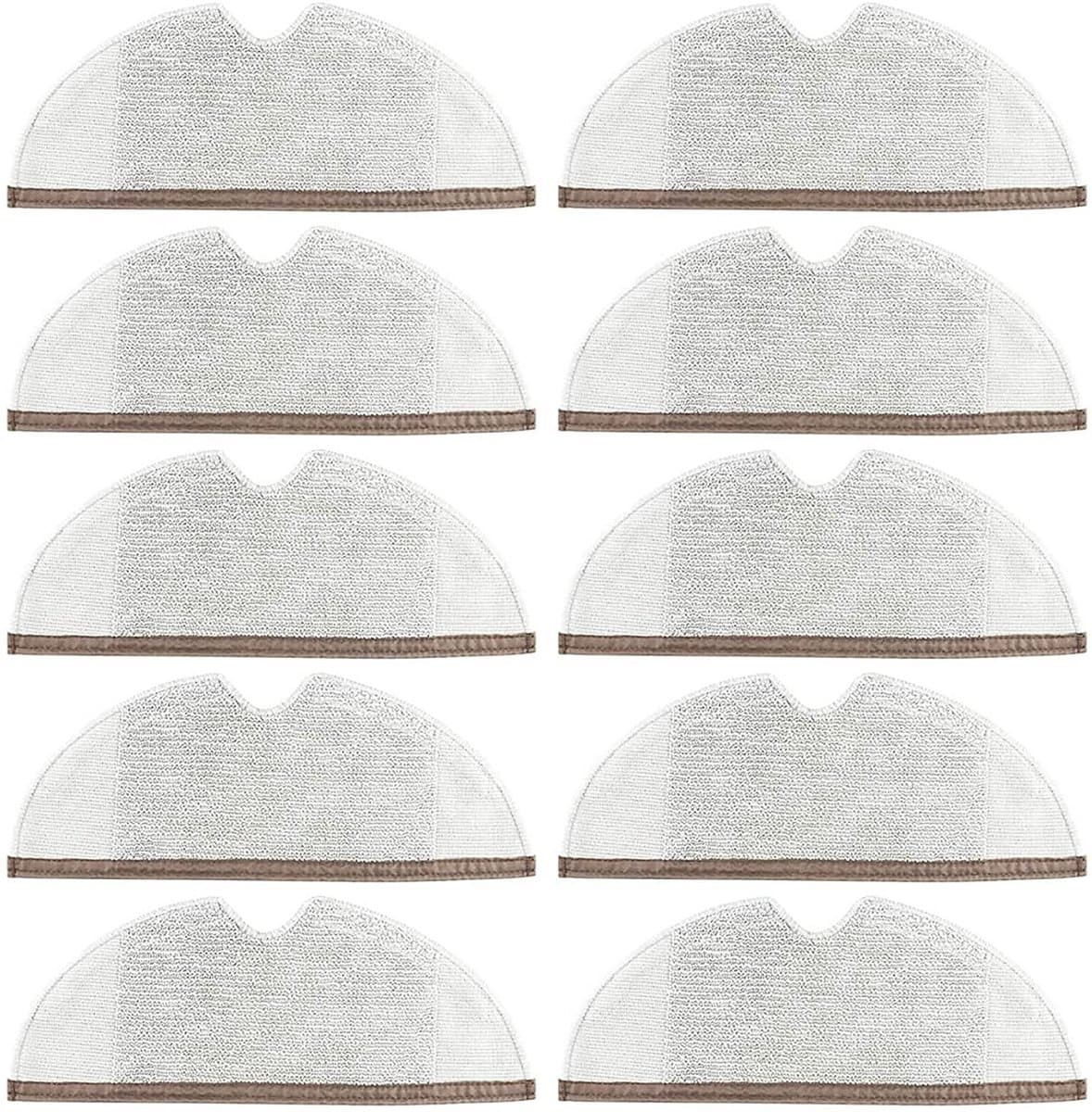 Moppads Geschikt voor Xiaomi Roborock S5/S6 10-pack Grijs — afbeelding 1