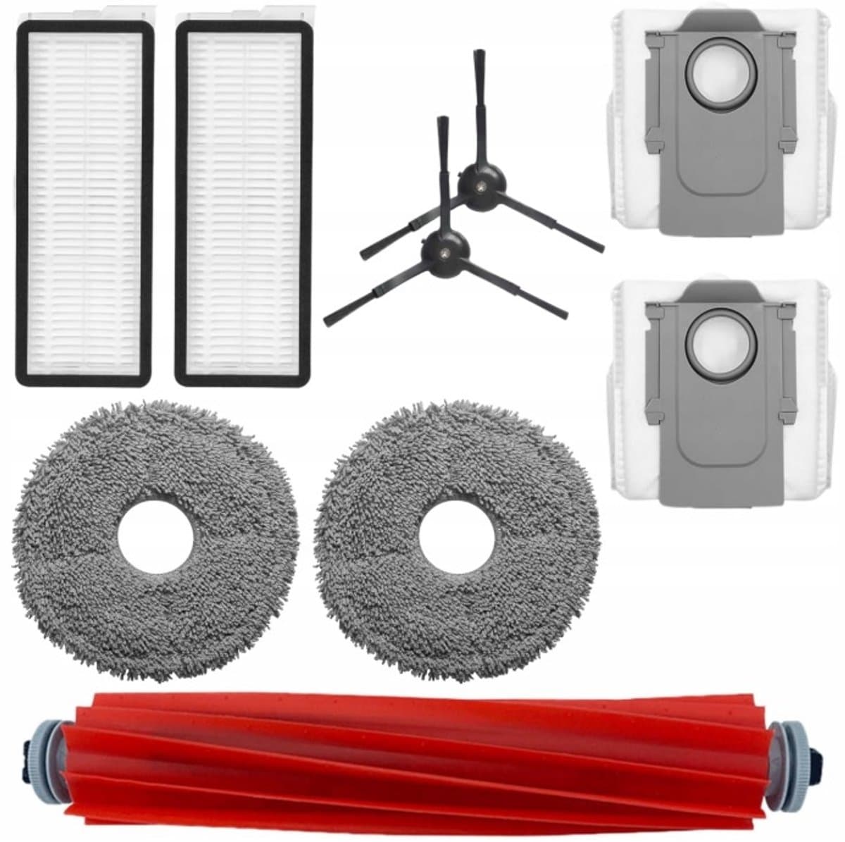 Accessoireset compatibel met Roborock Q Revo Pro / S / MaxV / Pro - Onderhoudsset geschikt voor stofzuigers: Roborock Q Revo S - Roborock Q Revo Pro - Roborock Q Revo MaxV - Vervangingsonderdelen van de beste kwaliteit — afbeelding 1