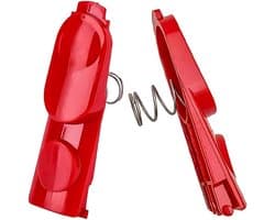Set van 2 veerbelaste klikvergrendelingsknoppen geschikt voor Dyson V7 V8 V10 V11 V15 stofzuiger, vervangingsonderdelen geschikt voor de elektrische aandrijving