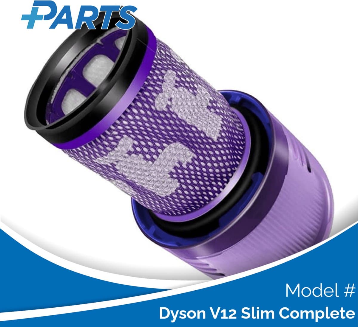 Dyson V12 Slim Complete Filter (Plus.Parts® alternatief voor 971517-01) — afbeelding 1