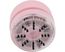 Mini Stofzuiger - Kruimeldief Bureau - Bureau Reinigen - Leuk Kattenpoot Design - 8x8x8 cm - Roze
