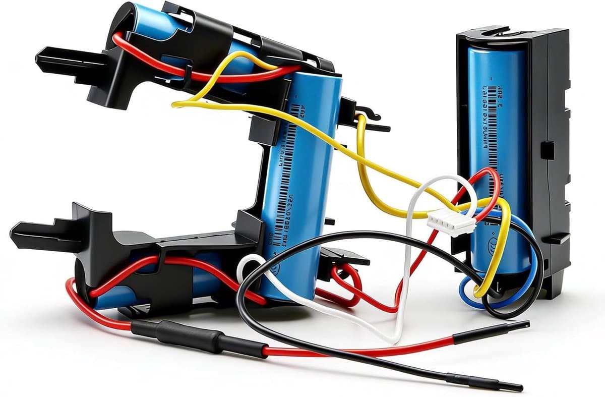 Reserve Batterij - Stofzuiger Accu - Huishoudelijk Gebruik - Lithium-ion Technologie - 3500 mAh - Zwart — afbeelding 1