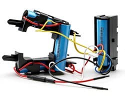 Reserve Batterij - Stofzuiger Accu - Huishoudelijk Gebruik - Lithium-ion Technologie - 3500 mAh - Zwart