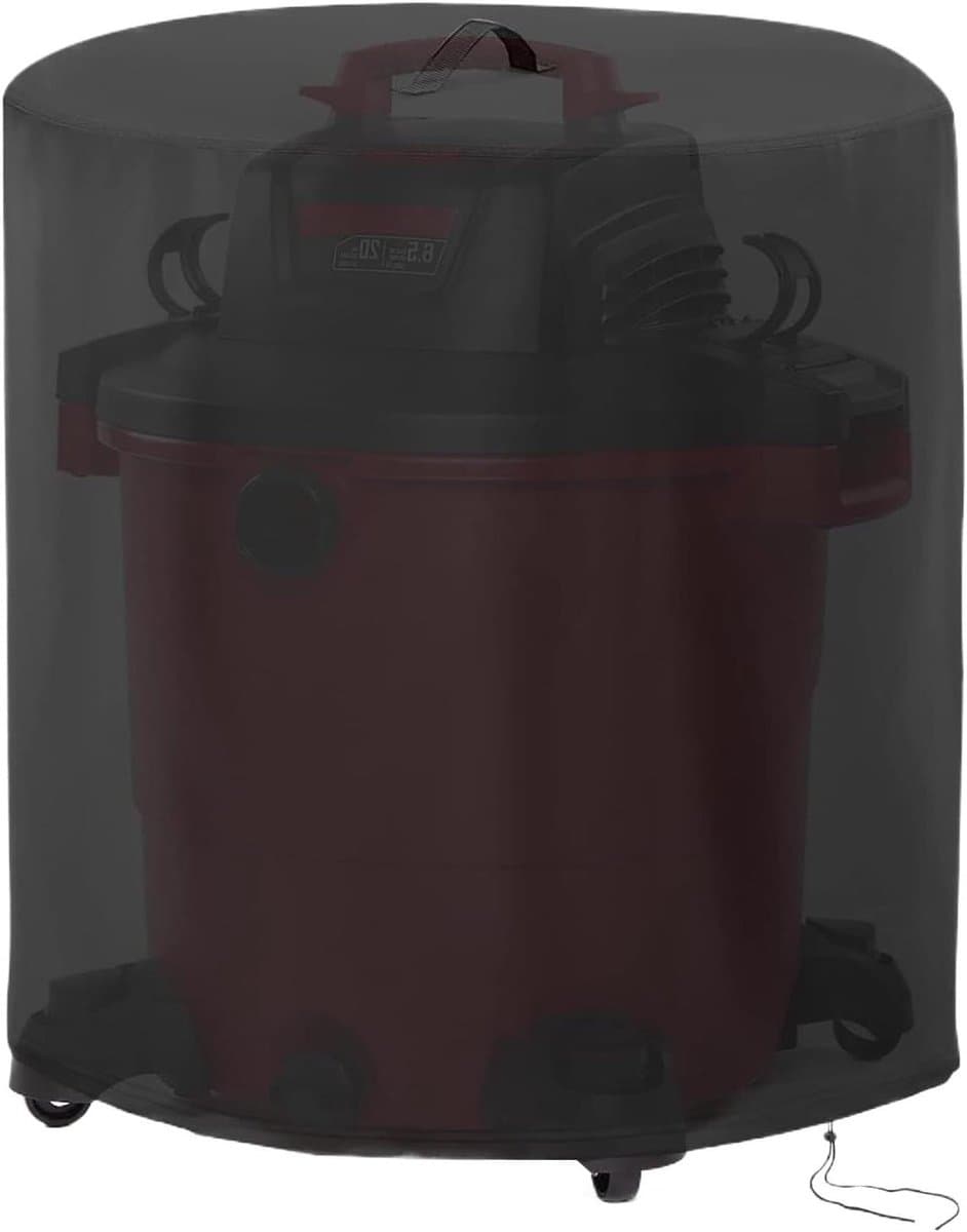 Stofzuigerhoes - Beschermhoes Stofzuiger - Apparatuur Beschermen - Waterdicht Oxford Materiaal - 60-75 Liter - Zwart — afbeelding 1