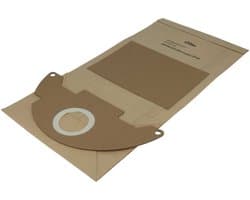 vhbw 10 stuks vervangende stofzakken voor Kärcher 6.904-143 voor stofzuigers - 42,5 cm x 24,8 cm bruin
