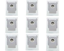 9x stofzuiger zakken geschikt voor iRobot Roomba i3+ i6+ i7+ s9+ j9+ j7+ wegwerpbaar robot stofzuiger stofzakken